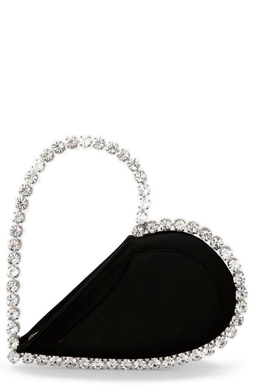 L’alingi L'alingi L'Alingi Love Crystal Top Handle Bag in Black