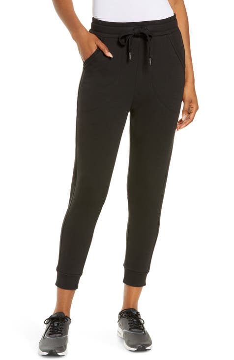 Women's Black High-Waisted Pants & Leggings