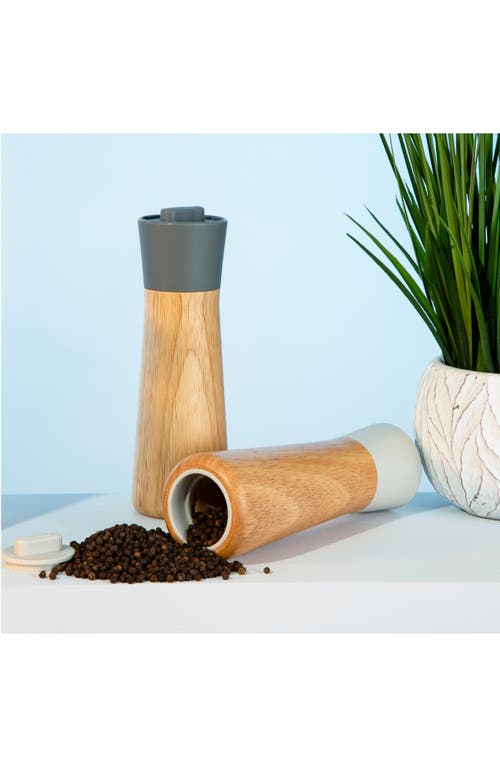 Berghoff Leo Balance Rubberwood Covered Spice Grinder In Grey