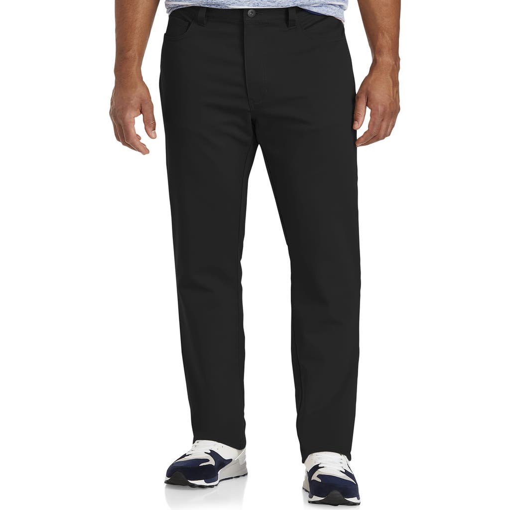 True Nation 5-pocket Everyday Stretch Twill Pants In Midnight Black