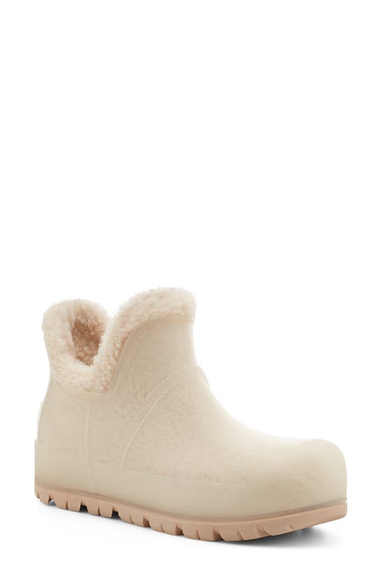 Ugg Raincloud Clear Waterproof Boot In Natural
