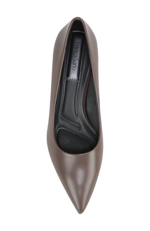 Shop Franco Sarto Racer Pointed Toe Pump In Brown