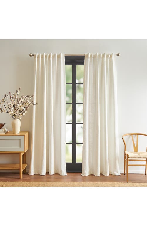 Dkny Pure Martinique Set Of 2 Curtain Panels In Off White