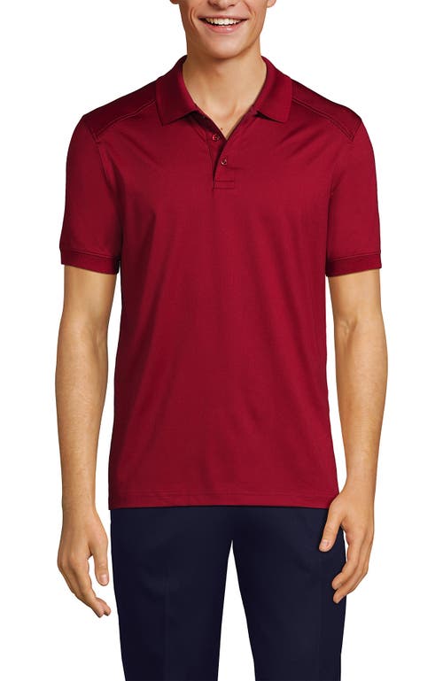 LANDS' END LANDS' END SCHOOL UNIFORM YOUNG SHORT SLEEVE RAPID DRY POLO SHIRT