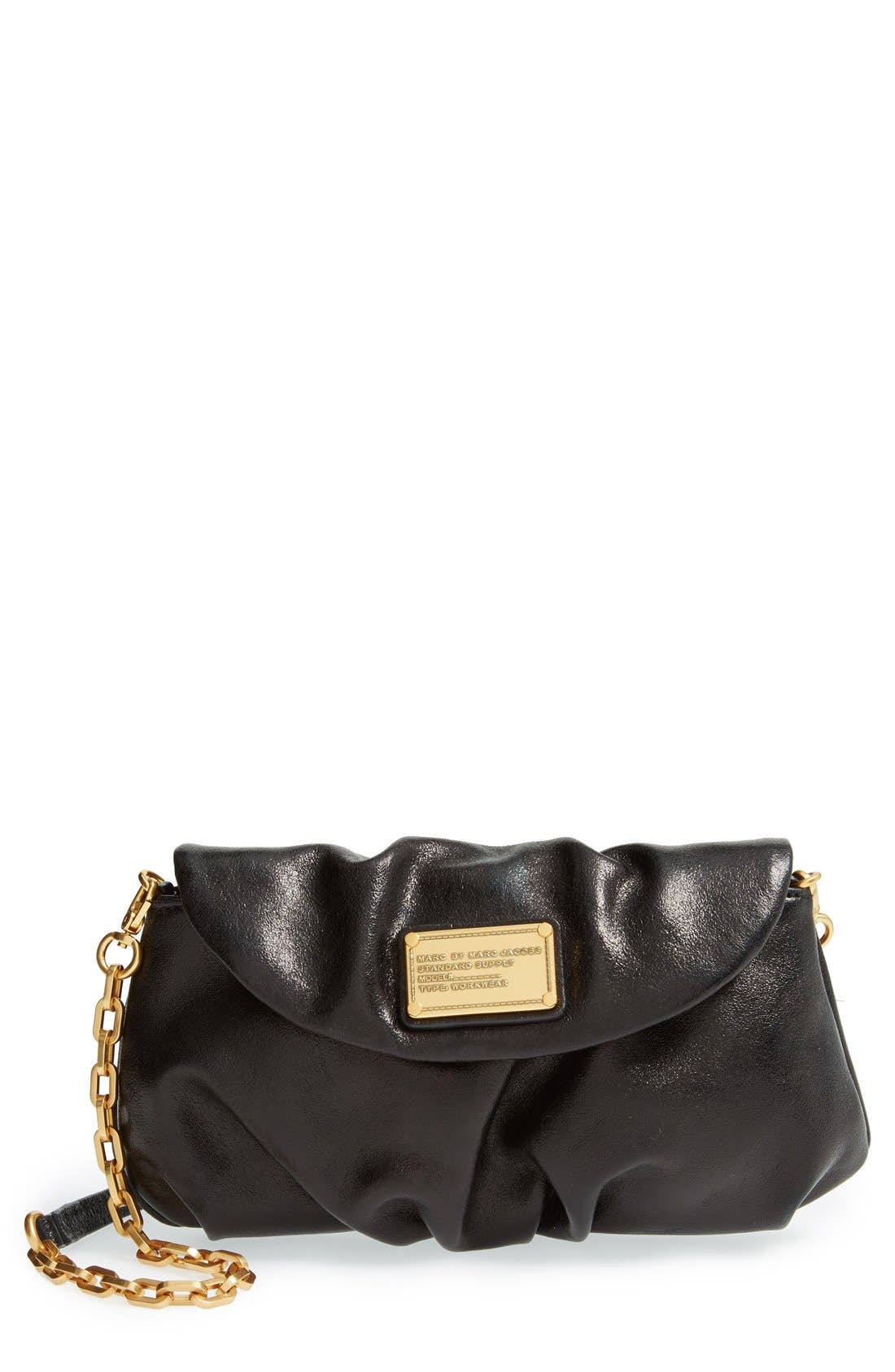 MARC BY MARC JACOBS 'Classic Q Metallic Karlie' Crossbody Flap Bag