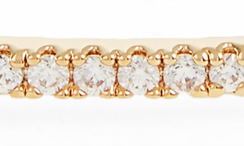 Shop Nordstrom Delicate Cubic Zirconia Bangle In Clear- Gold