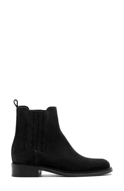 Shop La Canadienne Seraphina Waterproof Chelsea Boot In Black Suede