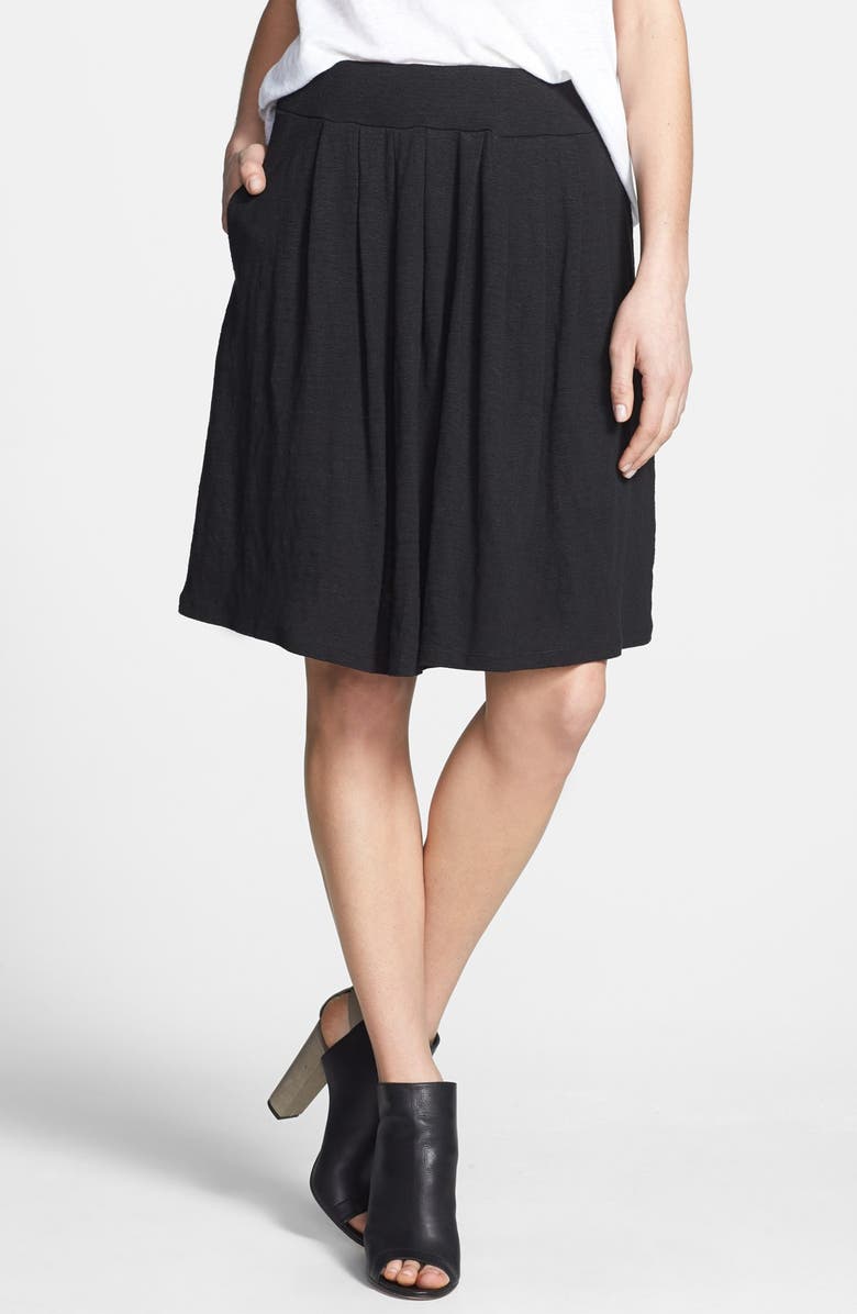 Eileen Fisher Pleat Jersey Skirt | Nordstrom