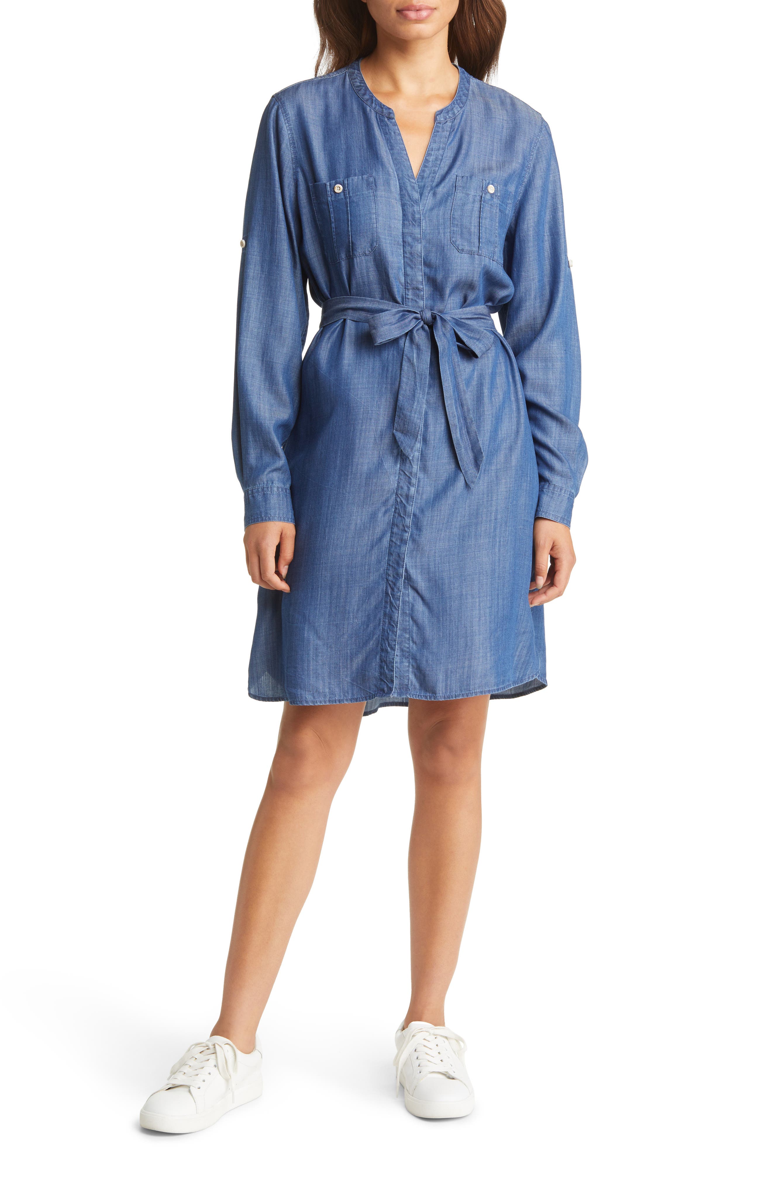 nordstrom chambray dress