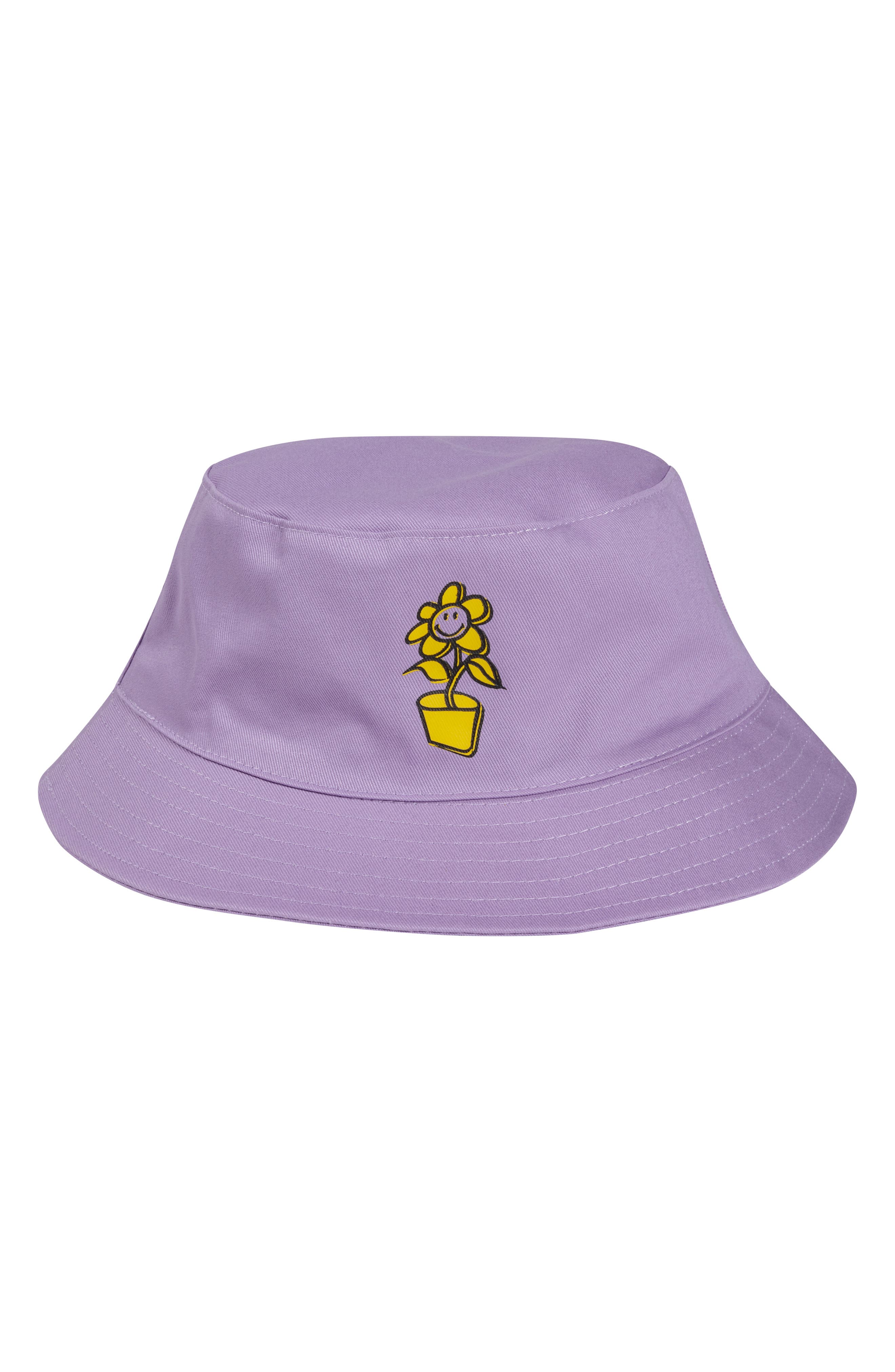 pastel purple hat