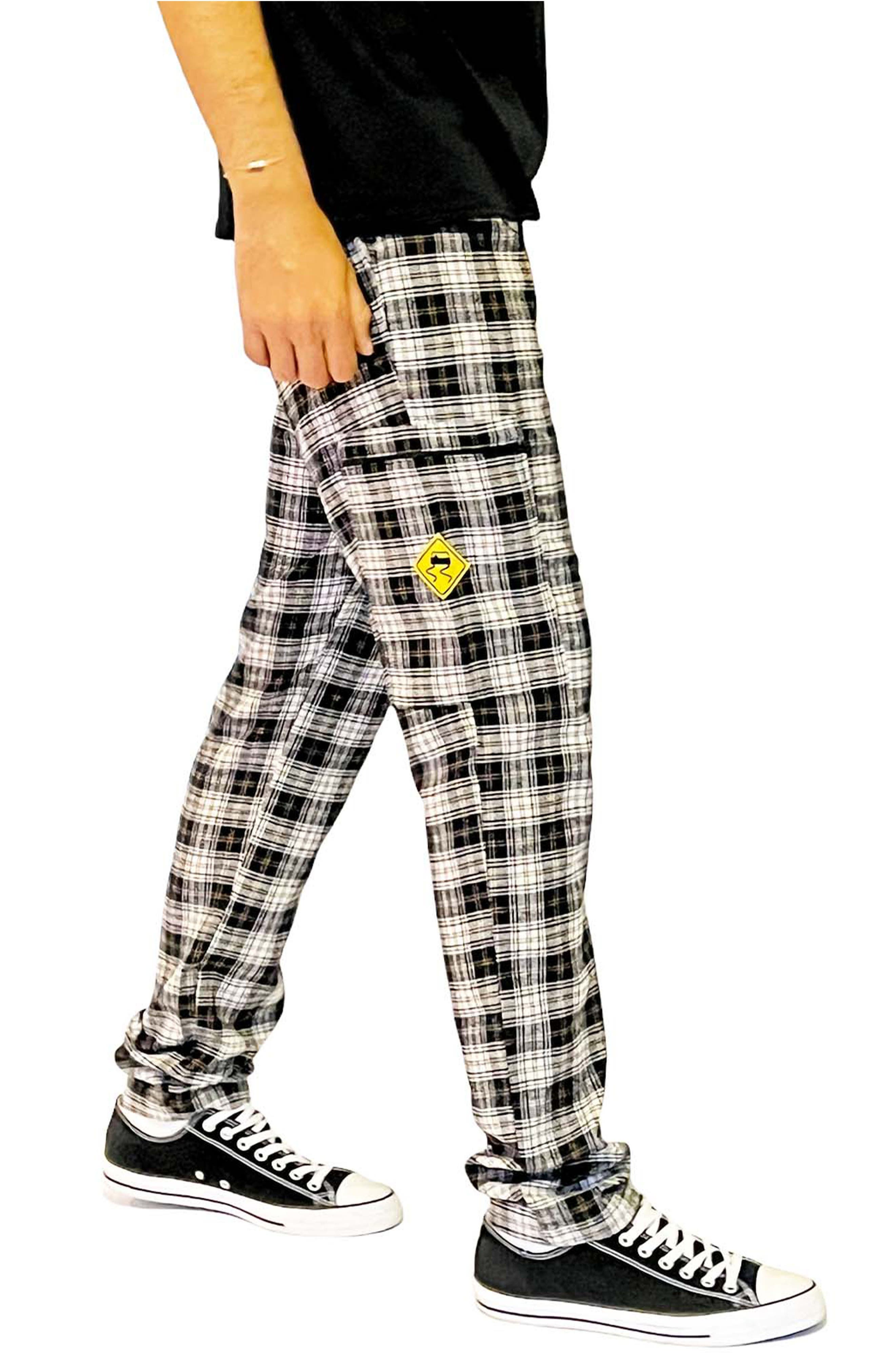 Skidz Zip Stash Tartan Cotton Flannel 