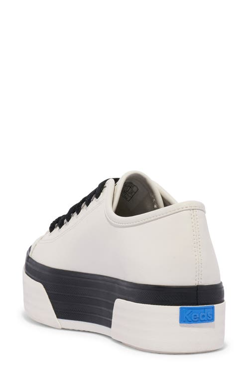 Shop Keds ® Triple Up Sneaker In White/black