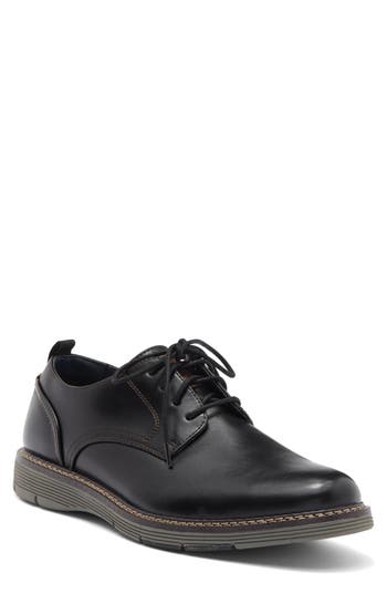 Dockers Mens Easedale Dress Casual Lace Up Oxford Shoe In Black