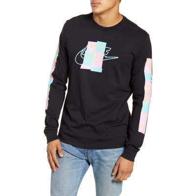 Nike Exp 1 Long Sleeve T-Shirt, Black