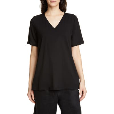 Eileen Fisher Short Sleeve Swing Top