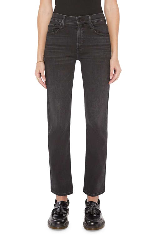 MOTHER The Smarty Pants Hover High Waist Straight Leg Jeans in Vroom at Nordstrom, Size 23