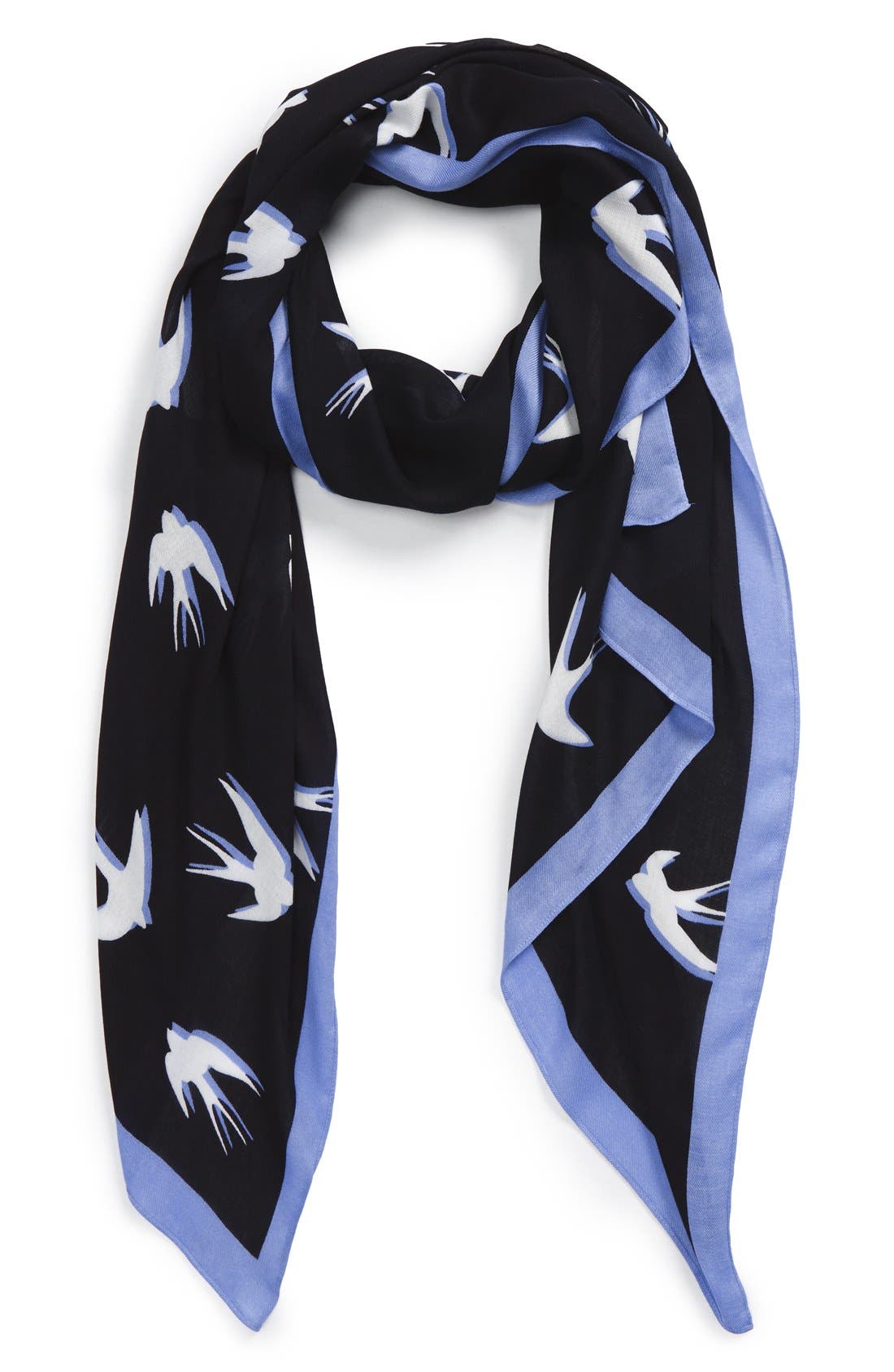 kate spade new york 'winter swallow' scarf Nordstrom