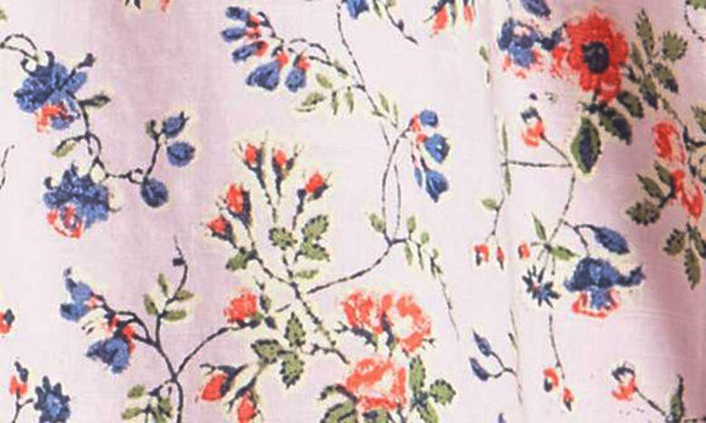 Shop Nordstrom Kids' Floral Print Cotton Dress In Pink Windsome Genevieve Floral