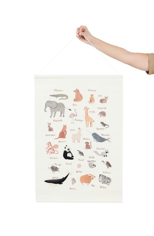 Shop Gathre Tapestry Poster In Animal Alphabet