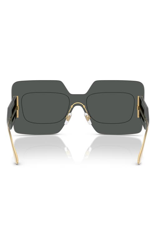 Versace 42mm Square Sunglasses In Dark Grey