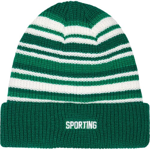 FAN INK Men's Green Sporting Clube de Portugal Toner Cuffed Knit Hat