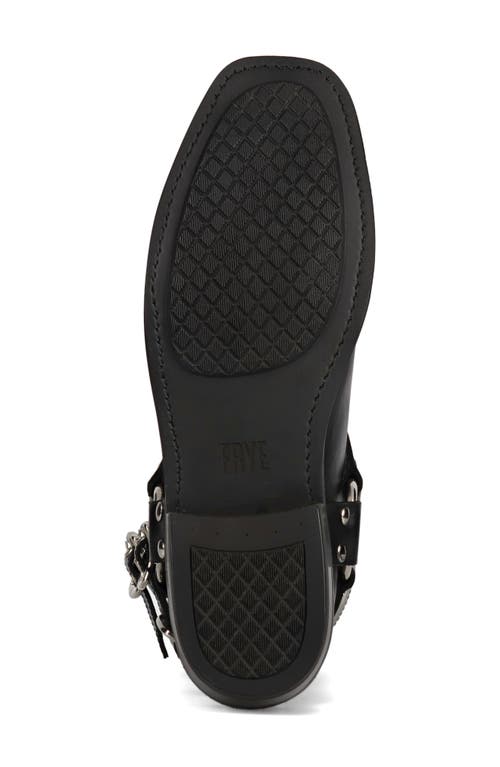 Frye Conway Moto Harness Boot In Black
