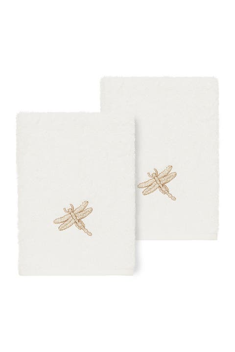 Royal Collection Luxury Bath Towel Set Antracit - Embroidery Towels