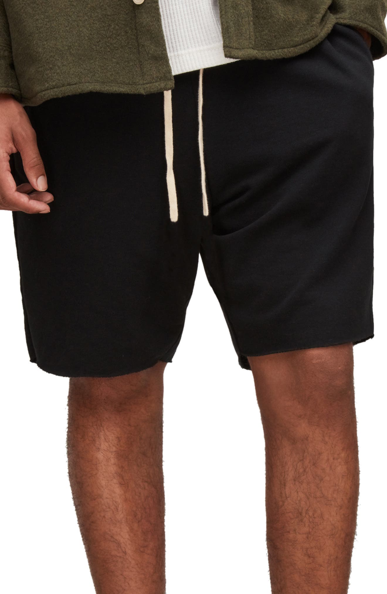 AllSaints Helix Cotton Sweat Shorts 