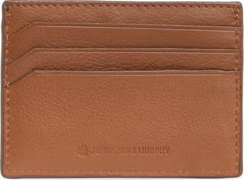 Maison Margiela orange Leather Card Holder