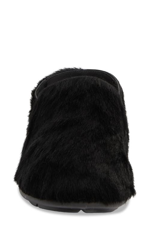 The Row Vincit Genuine Calf Hair Slip-on Shoe In Black