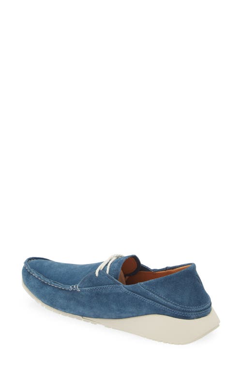 Olukai Kaa Genuine Suede Driver In Channel Blue/channel Blue