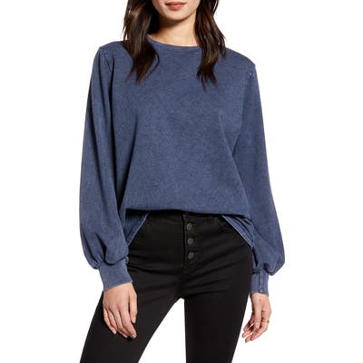 Treasure & Bond Mineral Wash Tee, Blue