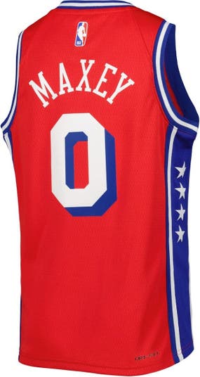 Tyrese Maxey Philadelphia 76ers Nike Unisex Swingman Jersey