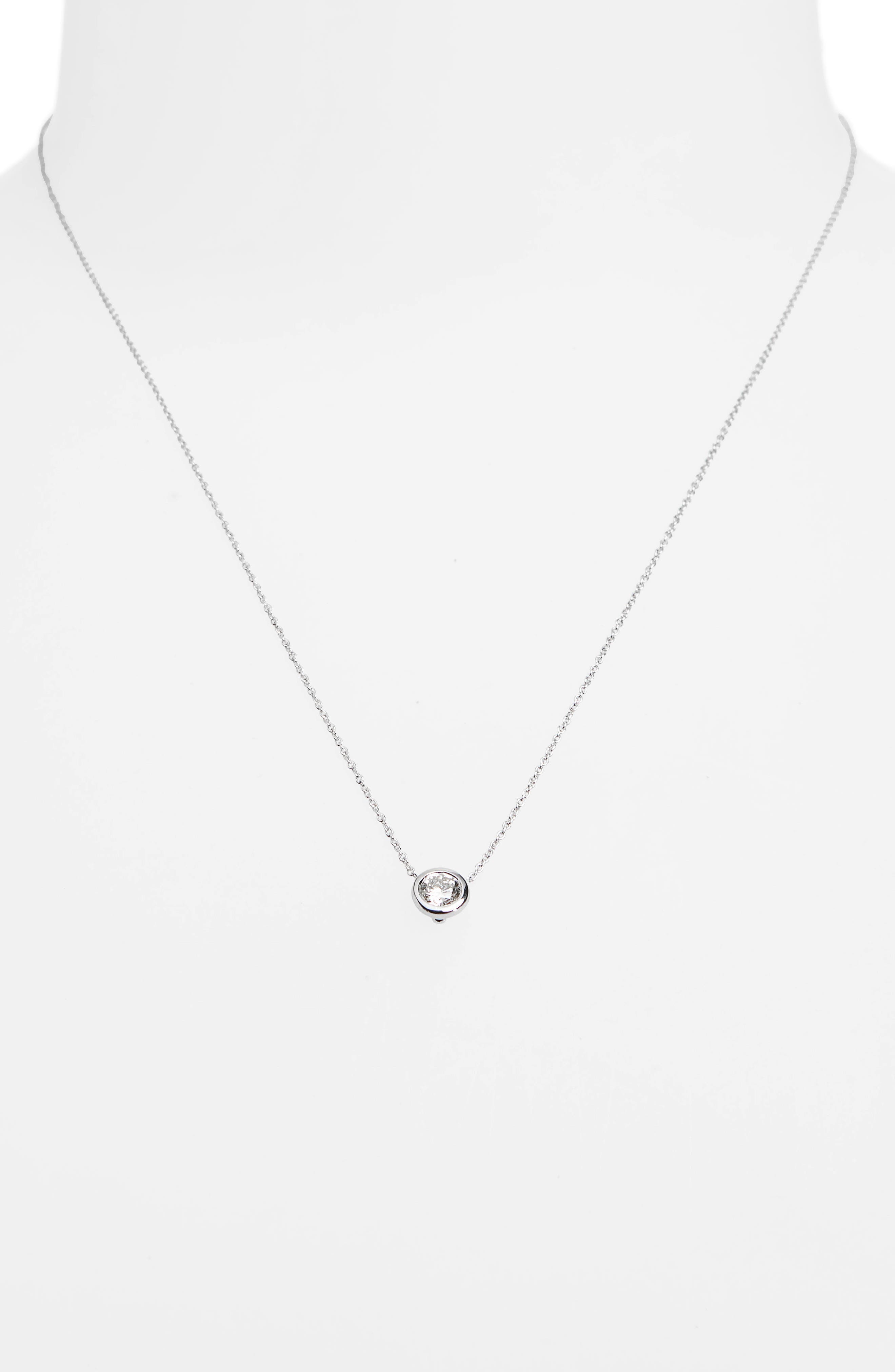 nordstrom bezel necklace