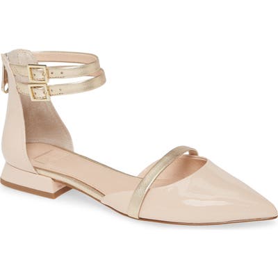 Louise Et Cie Ankle Strap Pointed Toe Flat