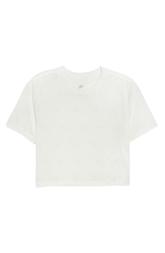 Nike Sportswear Air Crop Top In Summit White | ModeSens