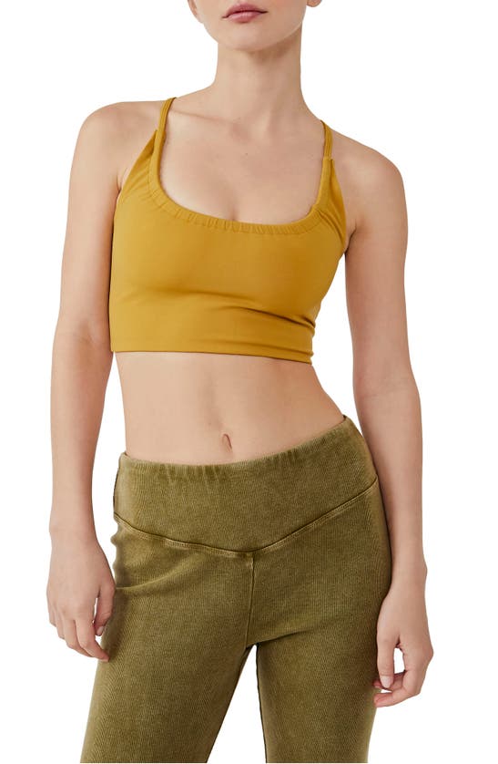 Fp Movement Can't Get Enough Crop Camisole In Brown
