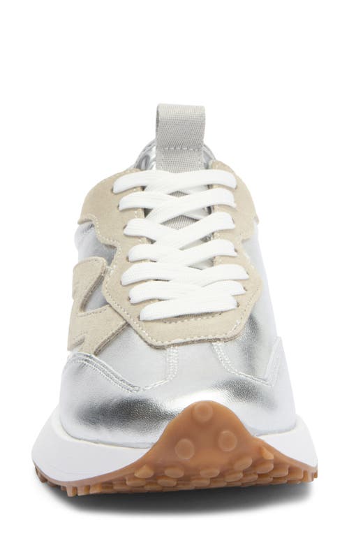 Shop Steve Madden Campo Sneaker In Silver