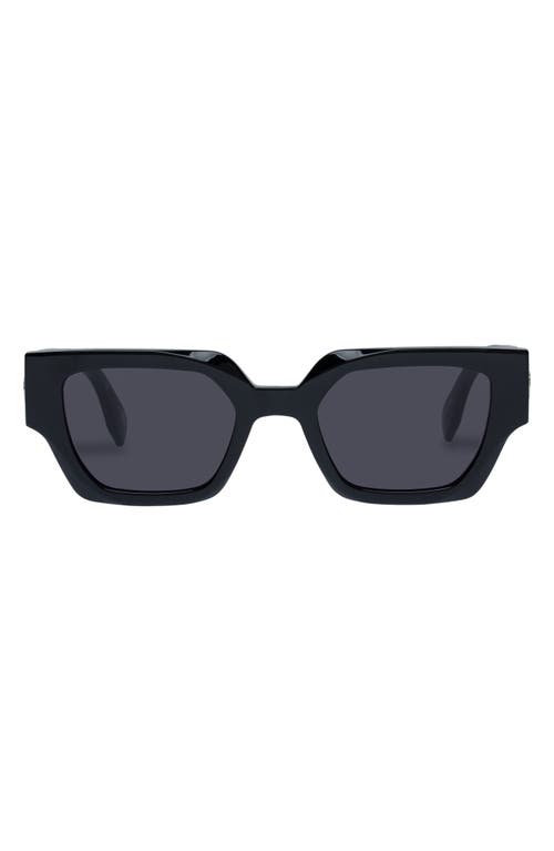 Polyblock 51mm D-Frame Sunglasses in Black