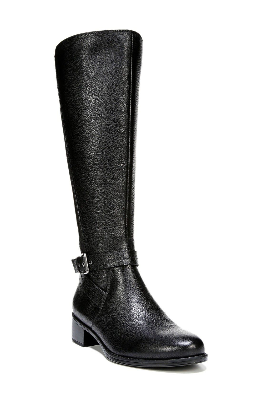 nordstrom black riding boots