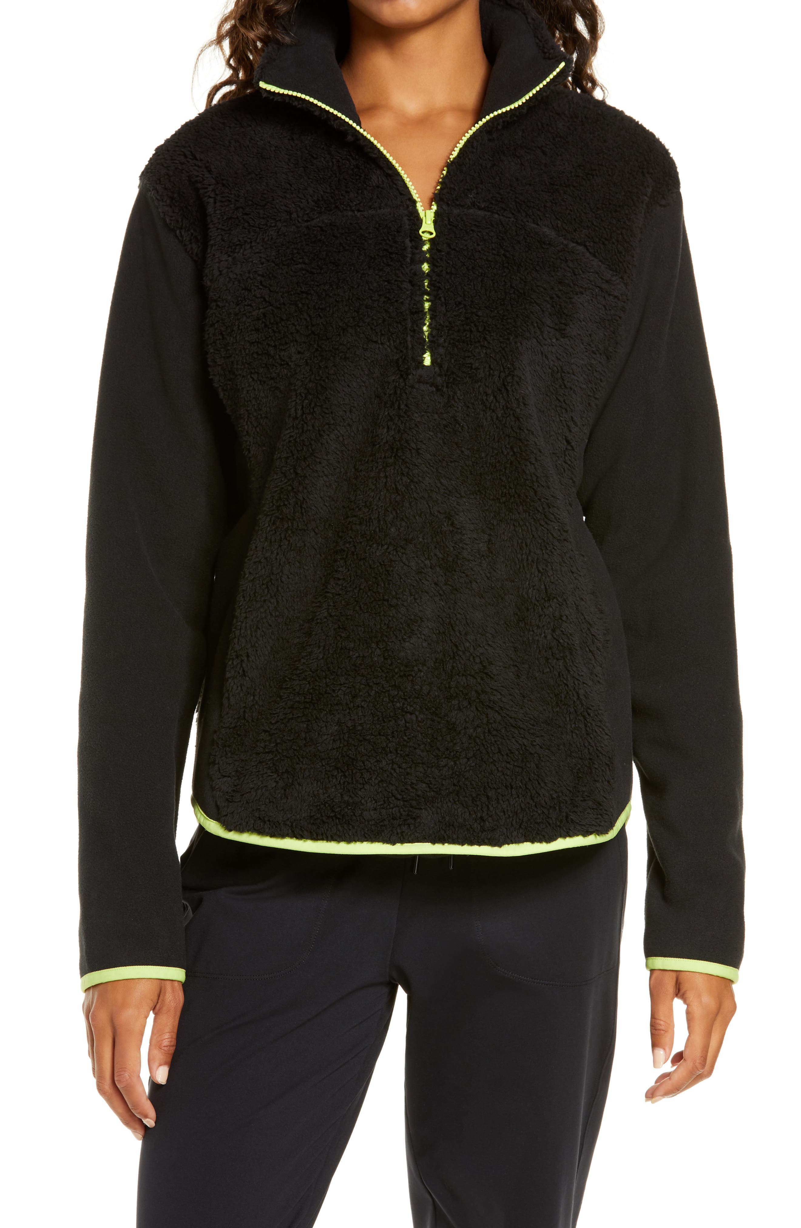 zella fleece pullover