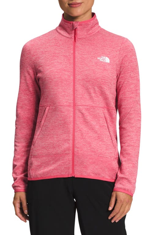 The North Face Canyonlands Full Zip Jacket Cosmo Pink White Heather at Nordstrom,