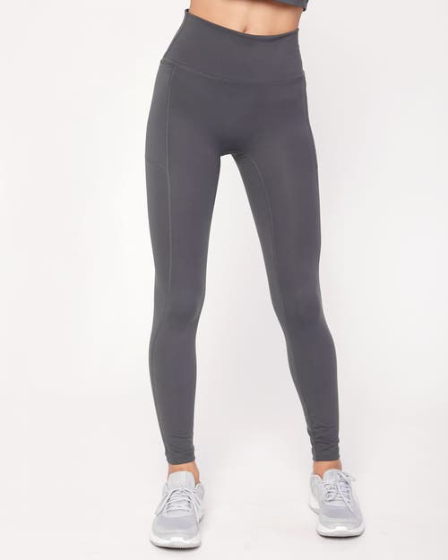 Shop Rebody Active Explore Pocket Cloudlux Legging 26" In Smoke