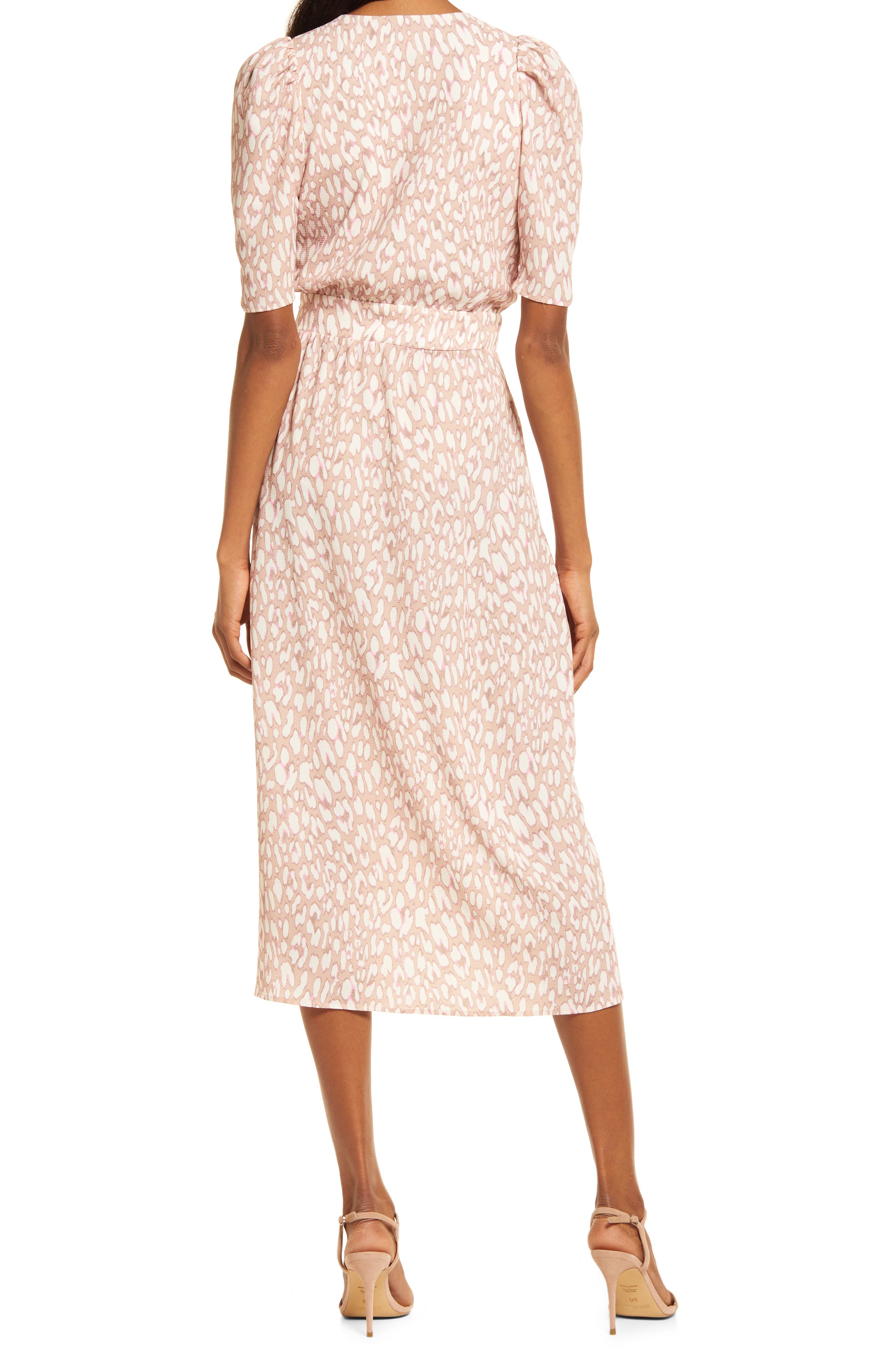 Olive Belted Midi Dress | Nordstrom