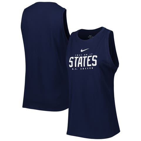 Tampa Bay Rays Nike Women's Right Mix High Neck Tank Top - Navy