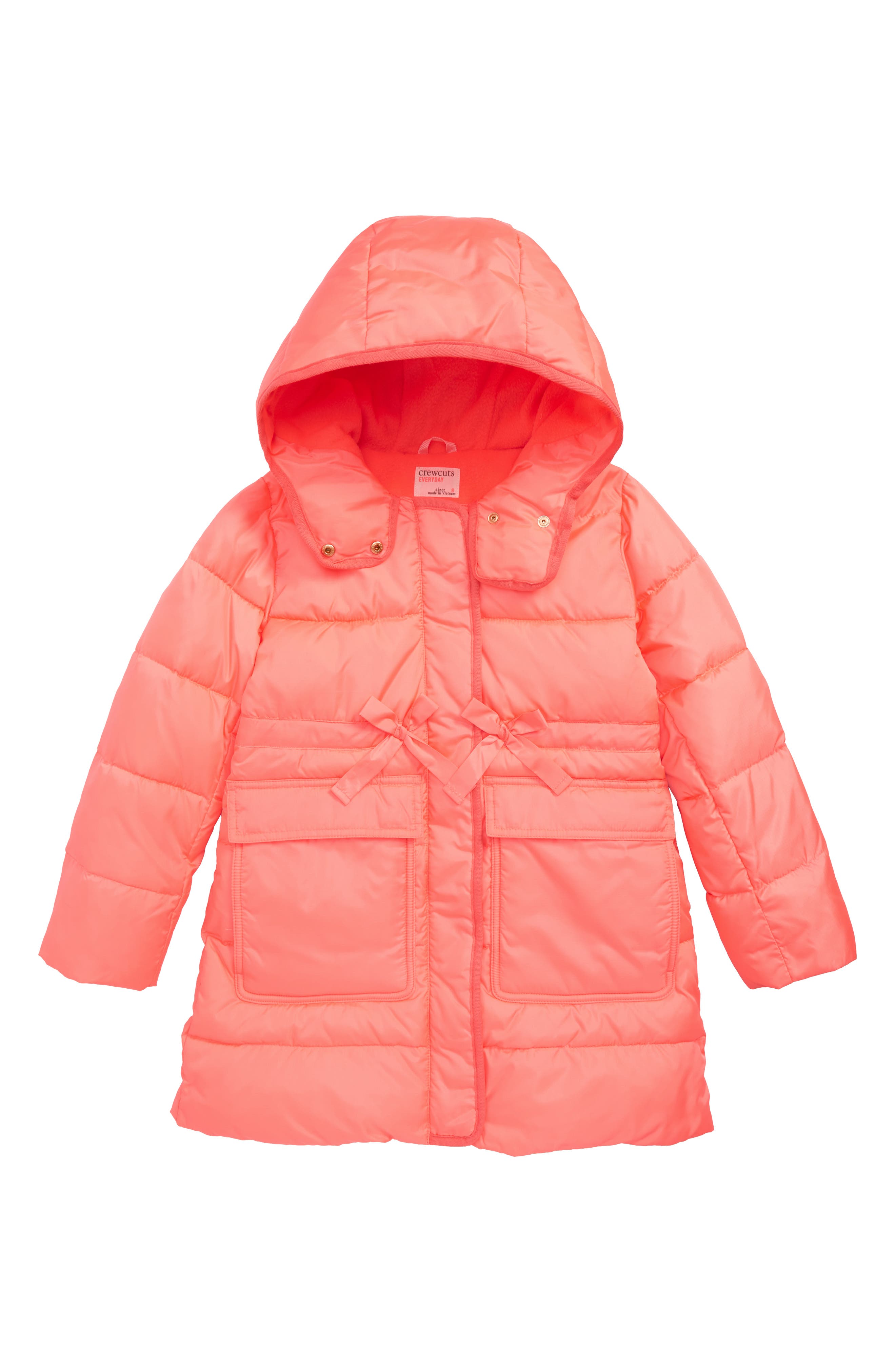 toddler long puffer coat