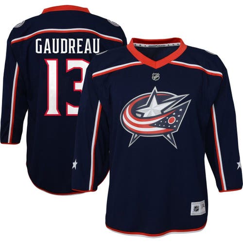 Outerstuff Toddler Johnny Gaudreau Navy Columbus Blue Jackets Home Replica Player Jersey