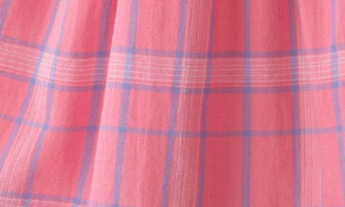 Shop Rachel Riley Plaid Smocked Cotton Dress & Bloomers In Pink