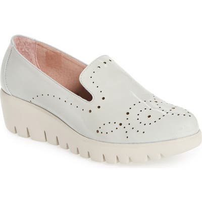 Wonders C-33114 Loafer Wedge, Grey