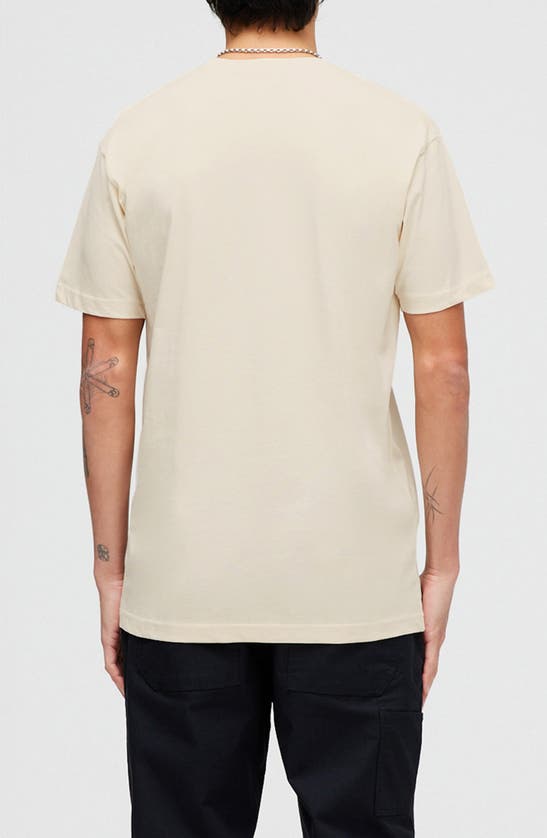Shop Stance Anakin Cotton Graphic T-shirt In Vintage White